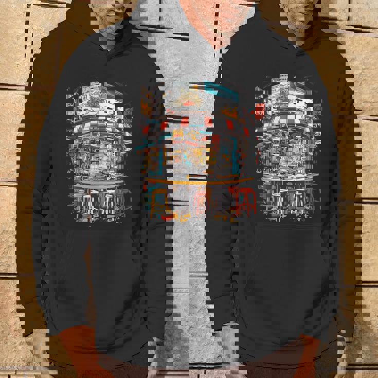 鮮やかな東京ラーメン屋 日本食好き カワイイオタク パーカー ライフスタイル