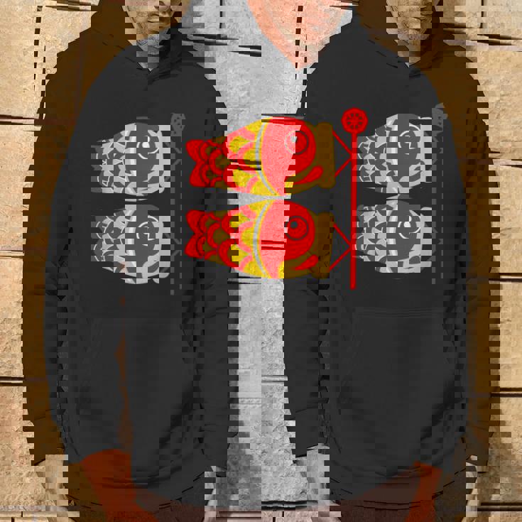 鯉 鯉 漢字 鯉のぼり 旗 パーカー ライフスタイル