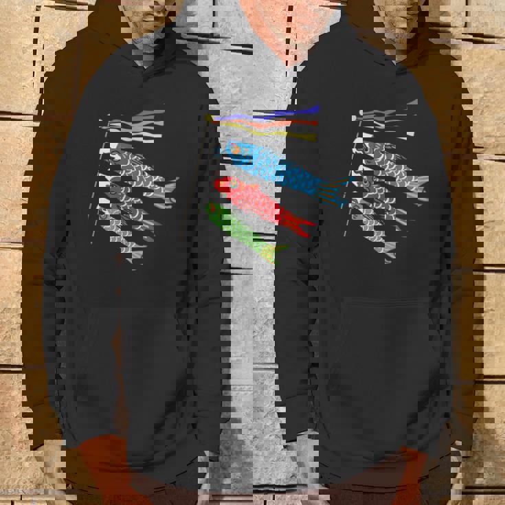 鯉鯉 鯉のぼり 旗 こどものひ パーカー ライフスタイル