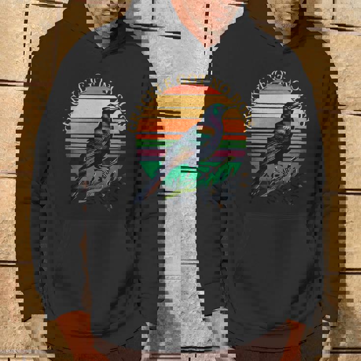 鳥 グラフィック グラックル 鳥の恋人 グラックル Got No Boss パーカー ライフスタイル