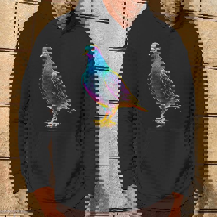 鳩 カラフル 動物 動物園 アートワーク 鳩 パーカー ライフスタイル