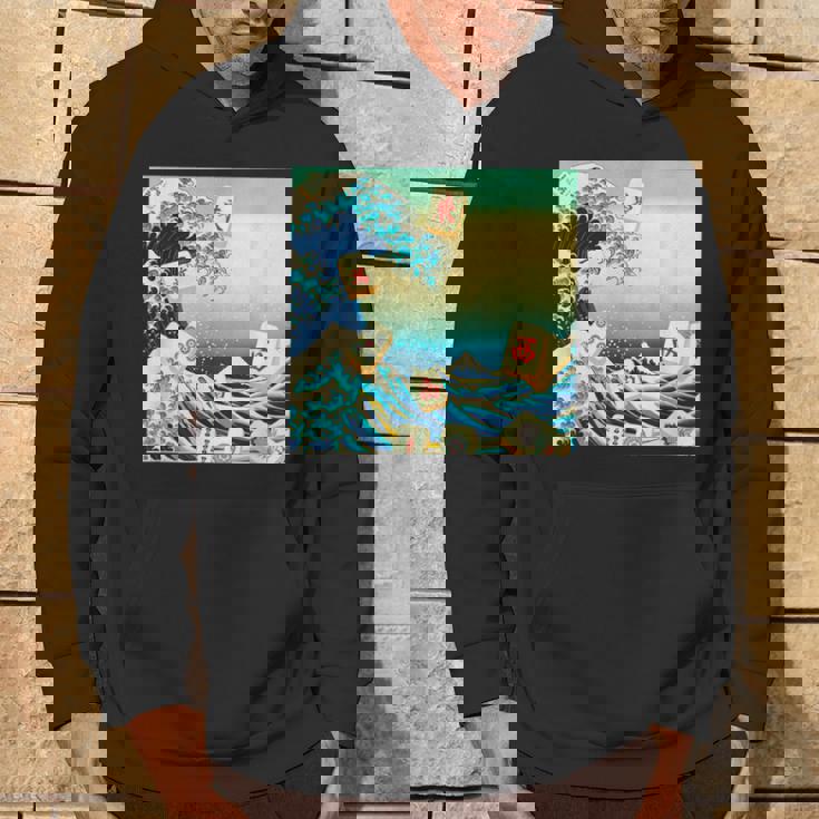 麻雀 おもしろ グッズ 服 筆文字 面白いtシャツ 文字入り 面白い 文字 ネタ メンズ 葛飾北斎 浮世絵 風 パーカー ライフスタイル