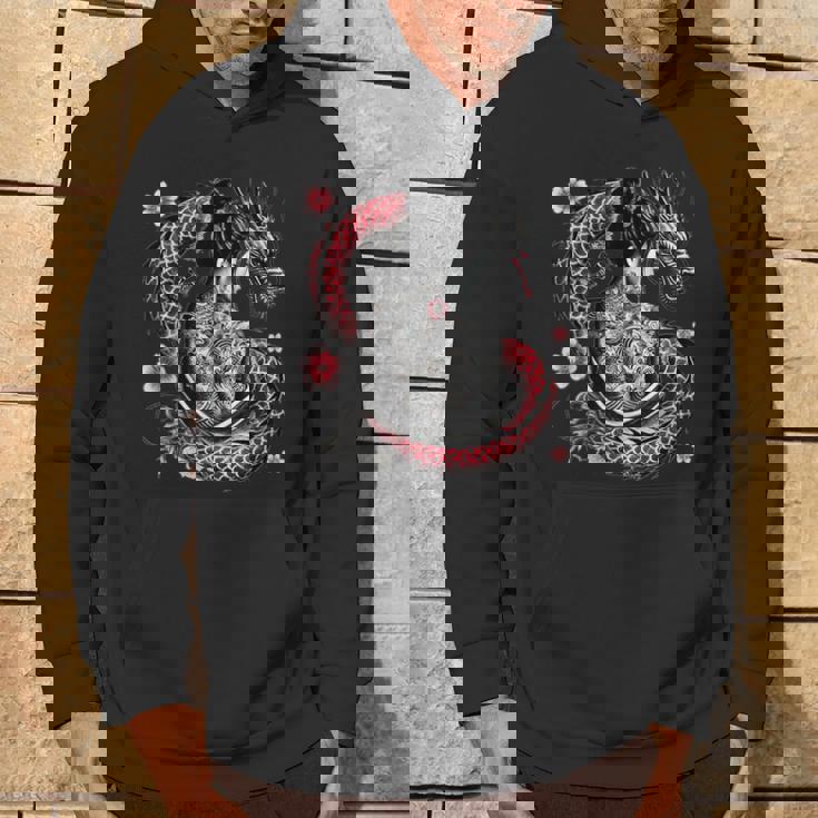 龍と刺青芸者 パーカー ライフスタイル