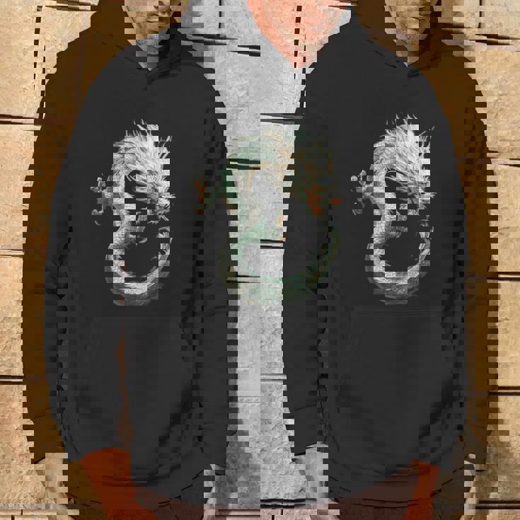 龍人 龍神 ドラゴンモチーフ 神話芸術 龍神竜 パーカー ライフスタイル