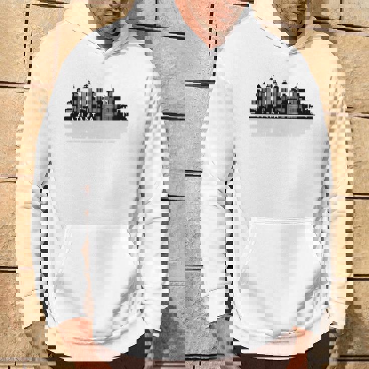 Atlanta Ga スカイライン 摩天楼 シティシルエット パーカー ライフスタイル