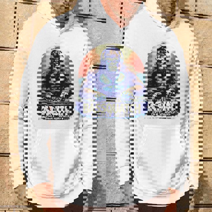 Bassquatch 音楽愛好家のためのサスカッチdjデザイン パーカー ライフスタイル