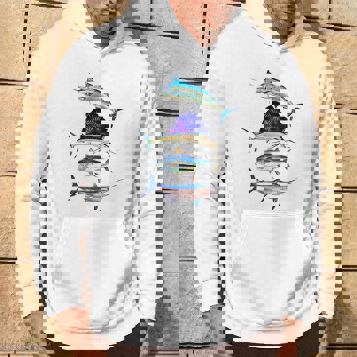 Big Deepea スポーツフィッシュ カジキ 太刀魚 カジキ マグロ パーカー ライフスタイル