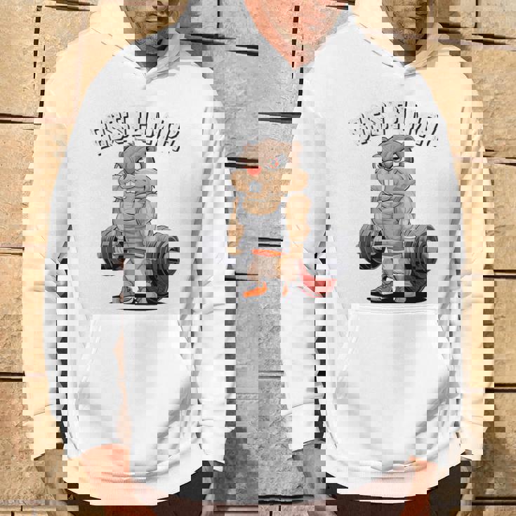 Bissi Pumpi Gym Fitness Meme Bobr Bissi Pumpi Bober パーカー ライフスタイル