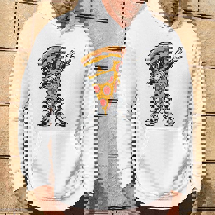 Dabbing Pizza スライス ダンス ピザ 幼児 男の子 ダンス 食通 パーカー ライフスタイル