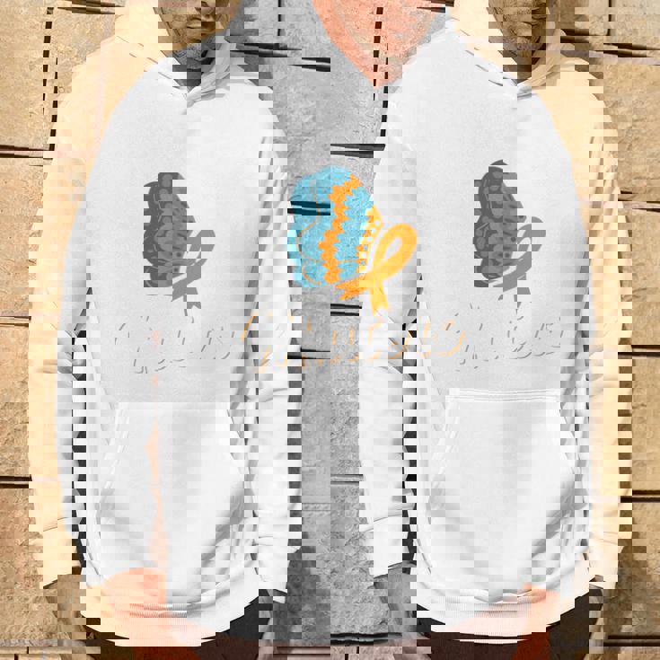 Early Detection Matters Ribbon Appendix Cancer Awareness 長袖tシャツ パーカー ライフスタイル