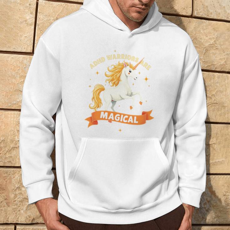 Empowered Adhd Warrior Unicorn Neurodiversity Pride 長袖tシャツ パーカー ライフスタイル