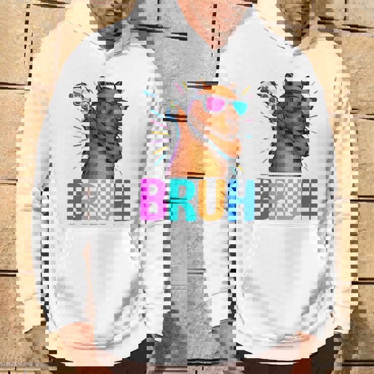 Capybara Gamer Meme Cool Gaming Humor Animal Lover 長袖tシャツ パーカー ライフスタイル