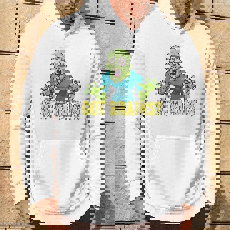 Got Brains Hungry Zombie ハロウィン 漫画 ゾンビ パーカー ライフスタイル