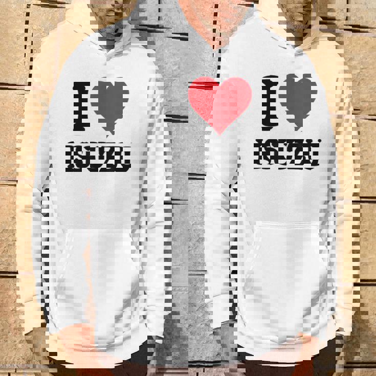 I Heart いすゞ ファーストネーム I Love パーソナライズ パーカー ライフスタイル