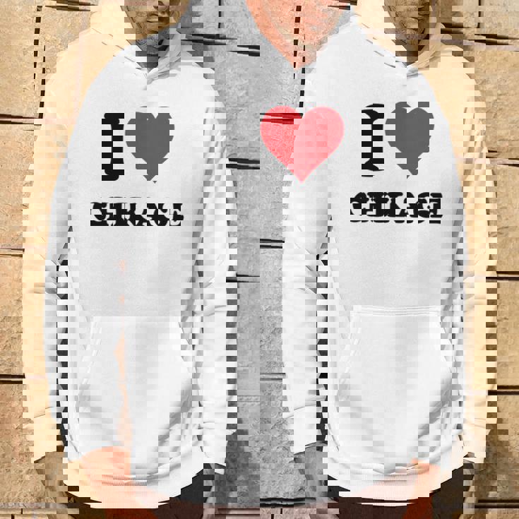 I Heart ちかげ 名 I Love パーソナライズ 長袖tシャツ パーカー ライフスタイル