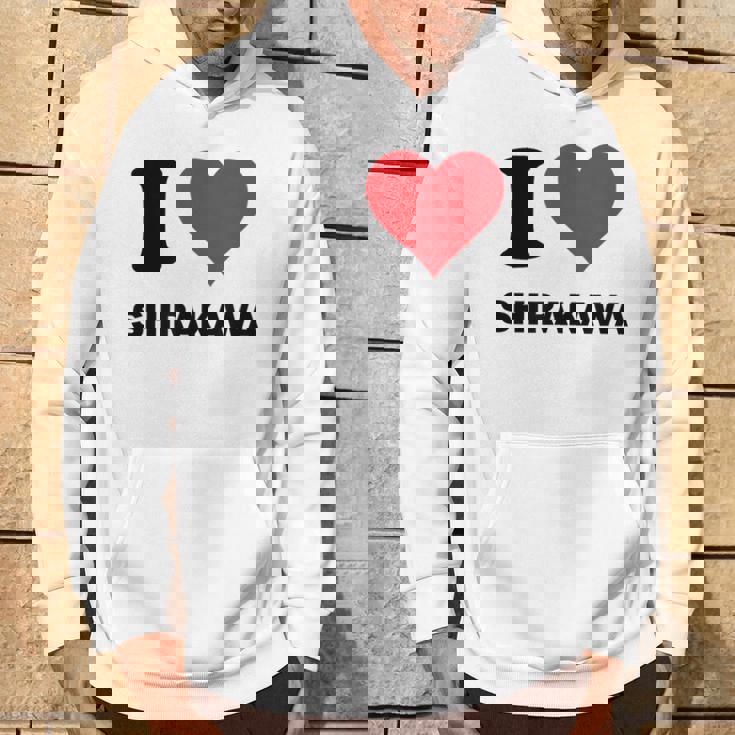 I Heart 白川ジャパンラブ 日本土産 パーカー ライフスタイル