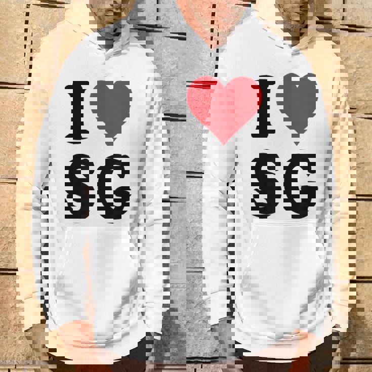 I Heartg イニシャル I LoveG 姓 G パーカー ライフスタイル