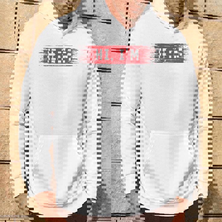 Hi I'm Tommy 名前 Tommy 長袖tシャツ パーカー ライフスタイル