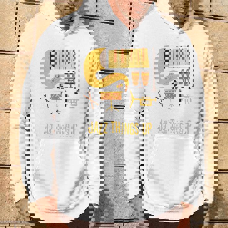 Jazz Things Up ヴィンテージジャズミュージック パーカー ライフスタイル