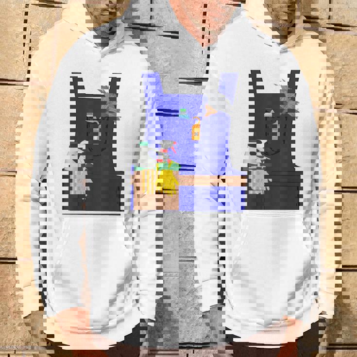 Last Minute Cleaner ハロウィンワーカーズグループコスチューム パーカー ライフスタイル