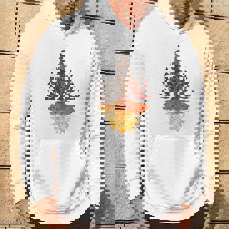 Lele ヒンドゥー教の神 ヴィシュヌ・ガネーシャ・シヴァモチーフ パーカー ライフスタイル