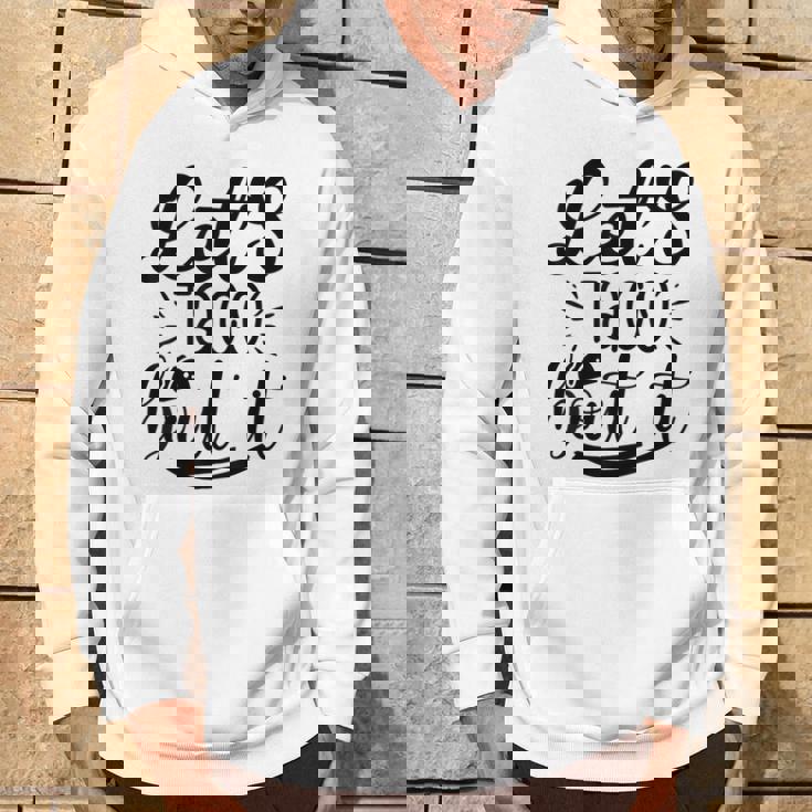 Let's Taco Bout It 面白い メキシコ料理 タコス シンコ・デ・マヨ パーカー ライフスタイル