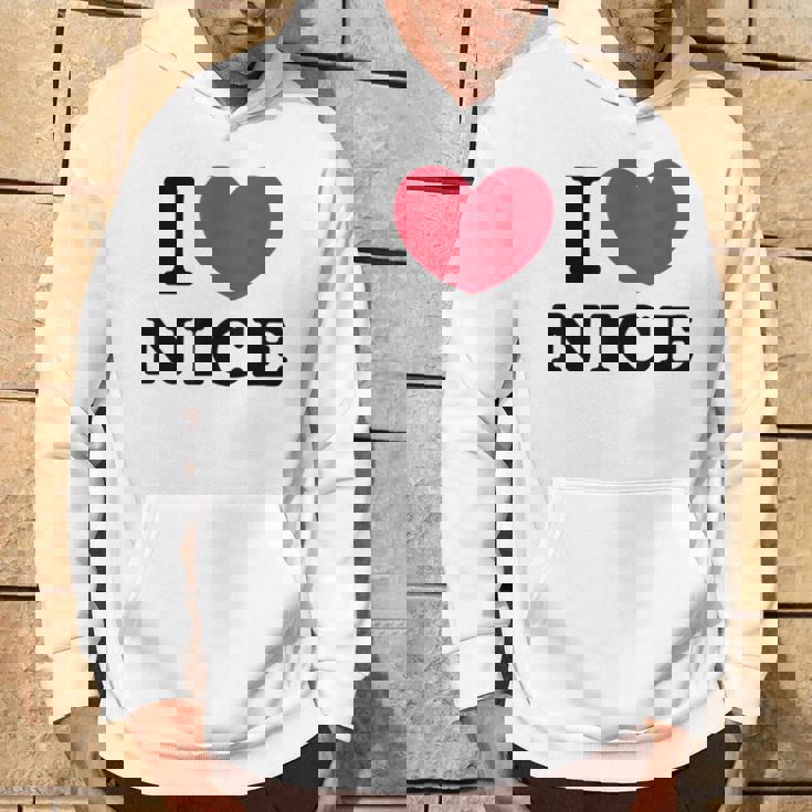 I Love Nice アイ・ラブ・ニース パーカー ライフスタイル