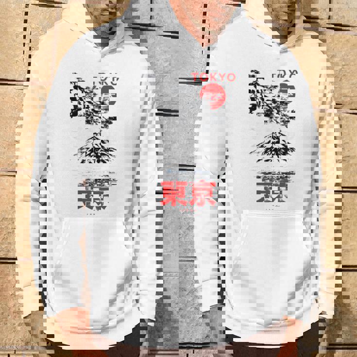 I Love Tokyo、Tokyo Japan 富士山、東京ファッショングラフィック パーカー ライフスタイル