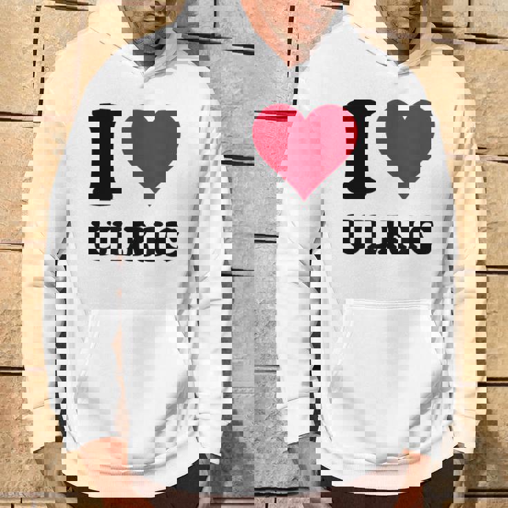 I Love Ulric パーカー ライフスタイル