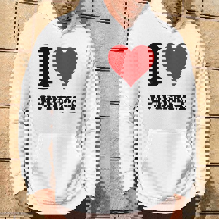 I Love Wiberta パーカー ライフスタイル