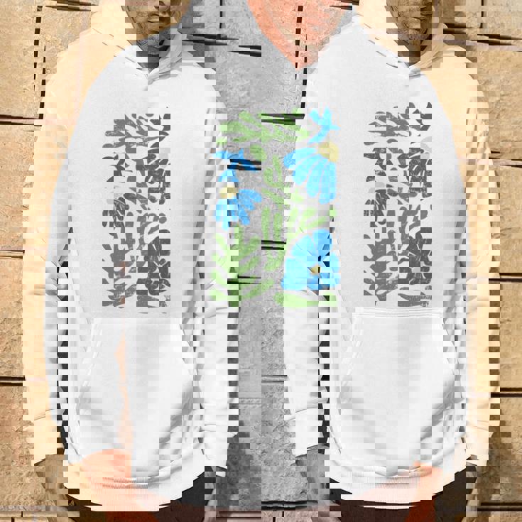 Matisse 抽象 秋 造花 美的 ペイント 長袖tシャツ パーカー ライフスタイル