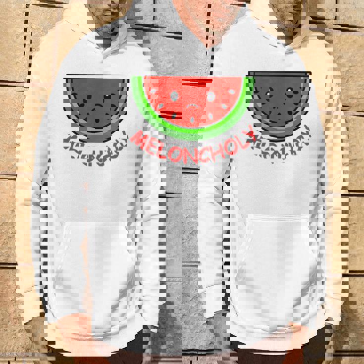 Meloncholy 面白い スイカ しゃれ フルーツ好き。 パーカー ライフスタイル