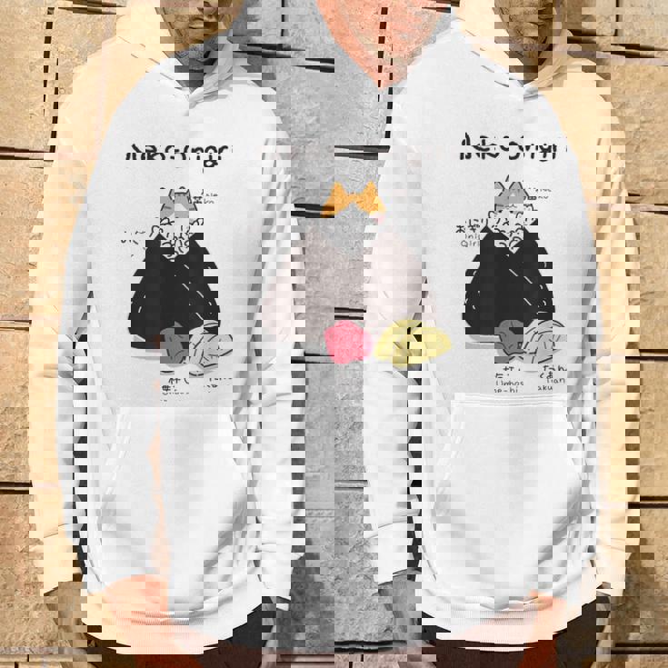 Neko おにぎりおむすび おにぎりの猫 日本食好き。 パーカー ライフスタイル