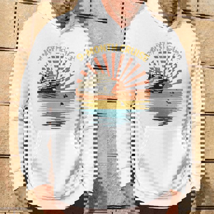 Nine Month Cruisehipunset Withharks In Ocean 長袖tシャツ パーカー ライフスタイル