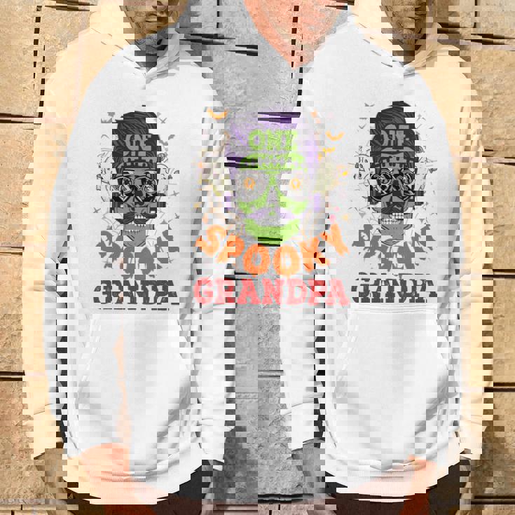 Onepooky Grandpa ハロウィン ホラーマン サングラス ファミリー 長袖tシャツ パーカー ライフスタイル