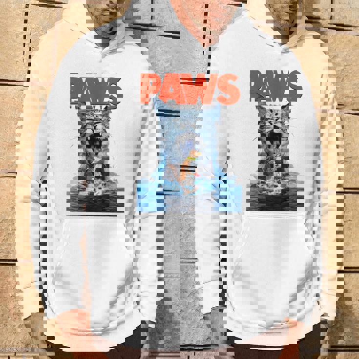 Paws Cat Lover ホラー映画 パロディ パーカー ライフスタイル