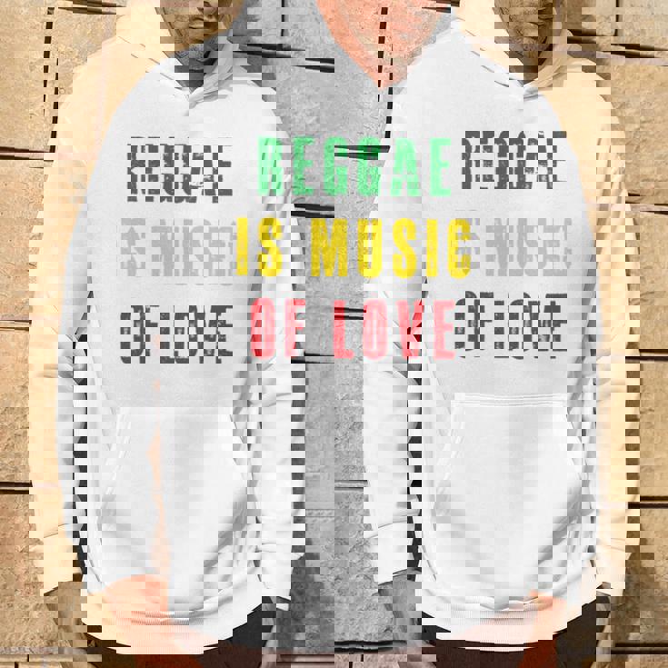 Reggae Is Music Of Love 長袖tシャツ パーカー ライフスタイル