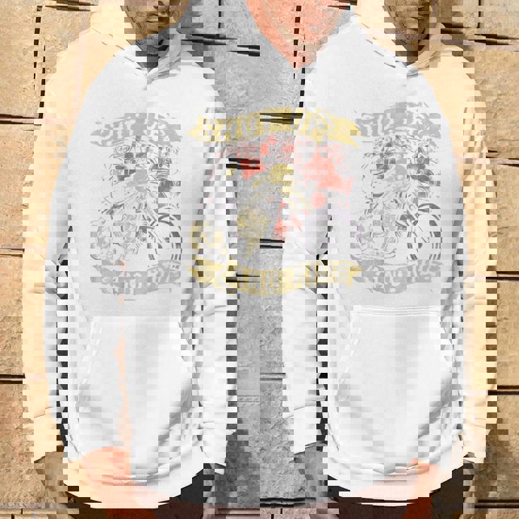 Shut Up And Ride スカルバイクシャツ バイカー グリムリーパー パーカー ライフスタイル