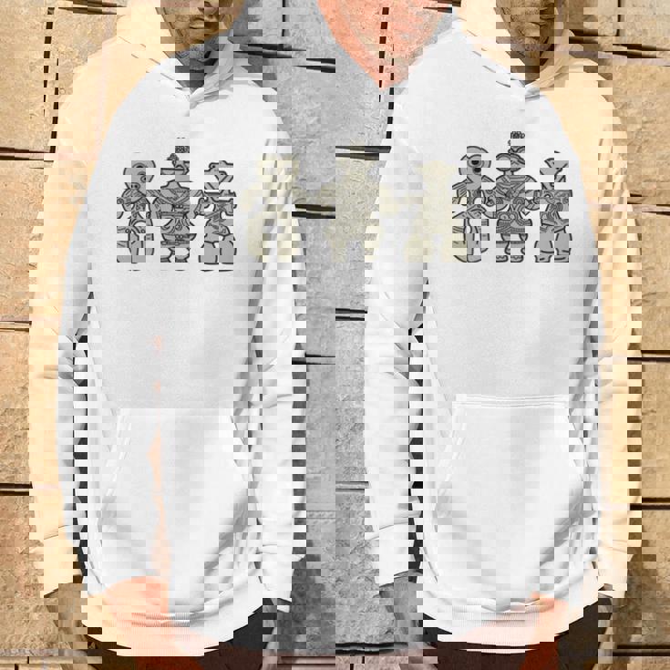 Tomodachi 土偶 縄文 時代 遮光器土偶 ハート形土偶 仮面の女神 宇宙人 はにわ かわいい シュール 長袖tシャツ パーカー ライフスタイル