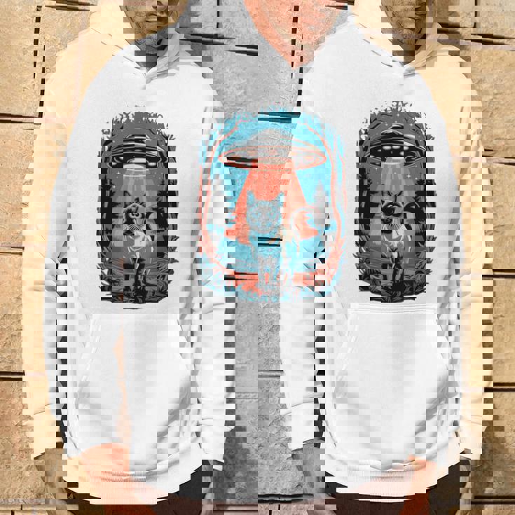 Ufo 猫誘拐 星空の下で パーカー ライフスタイル