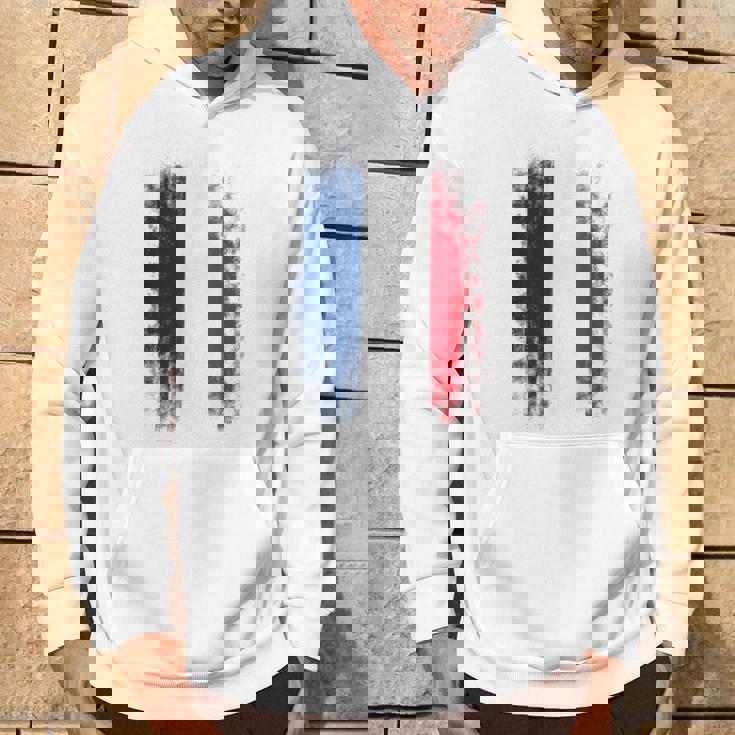 Vintage France Distressed Flag Illustration Graphic s パーカー ライフスタイル