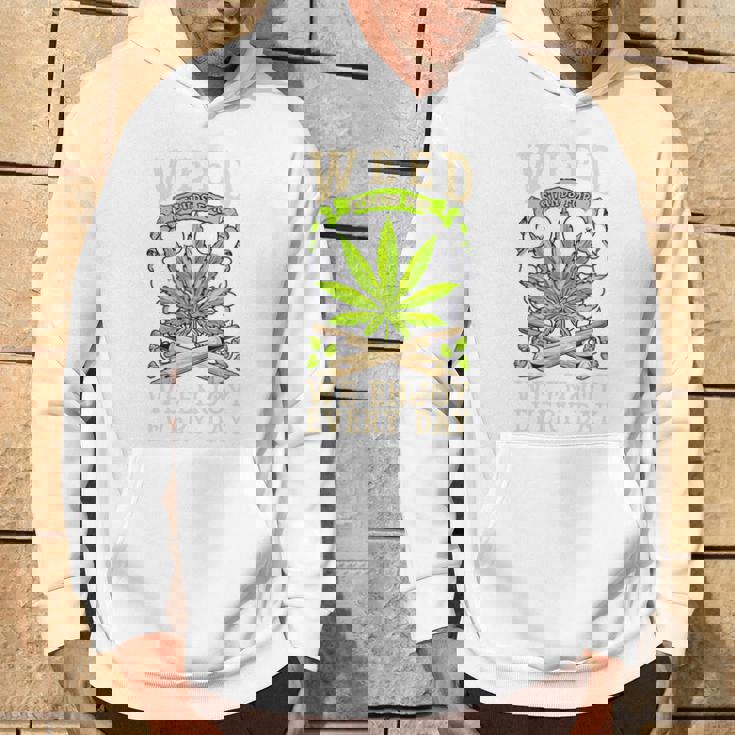 Weed We Enjoy Every Day パーカー ライフスタイル