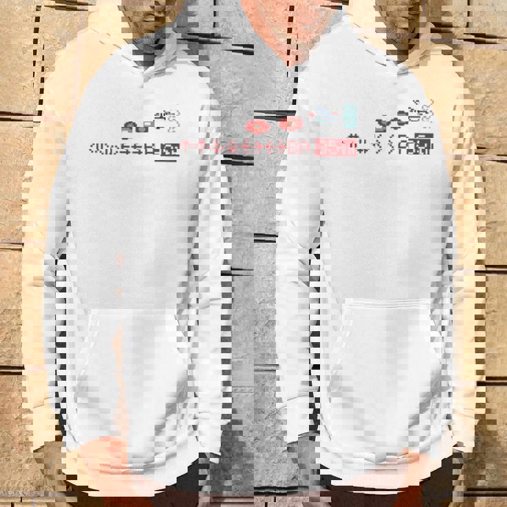 「グラディウス」上上下下左右左右baフル装備 長袖tシャツ パーカー ライフスタイル