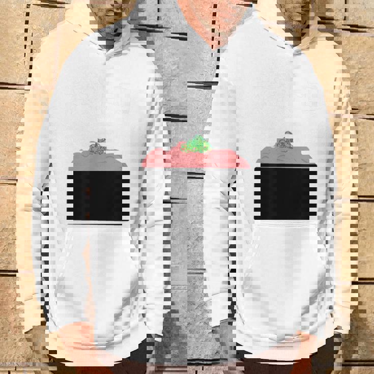 【ネギトロ】マグロ トロ ねぎ 寿司 おすし 軍艦巻き 可愛い おもしろ 面白い 食べ物 鮨 ネタ ウケ狙い 文字入り パーカー ライフスタイル