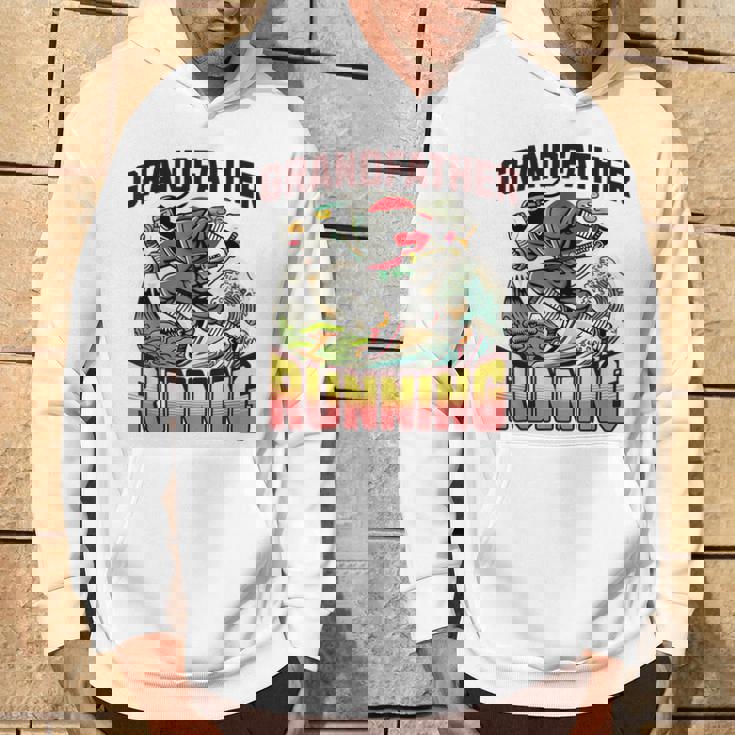 おじいちゃん ランニング ニンジャ メンズ おもしろ パーカー ライフスタイル