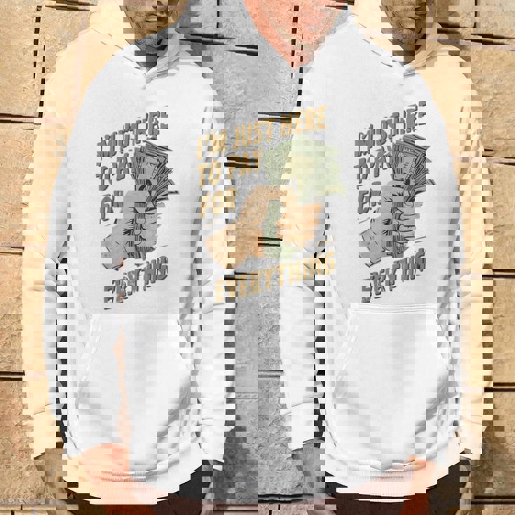 おもしろいママとパパが払うもの全部払うためにここに来たんだ パーカー ライフスタイル