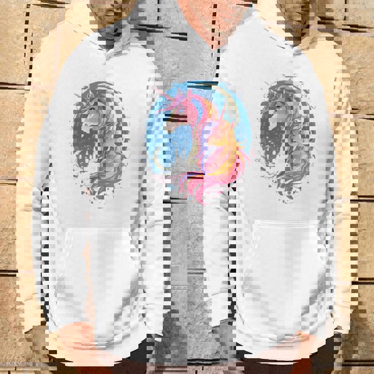 お揃いのママと娘 ユニコーン ナイトシャツ 母の日 長袖tシャツ パーカー ライフスタイル