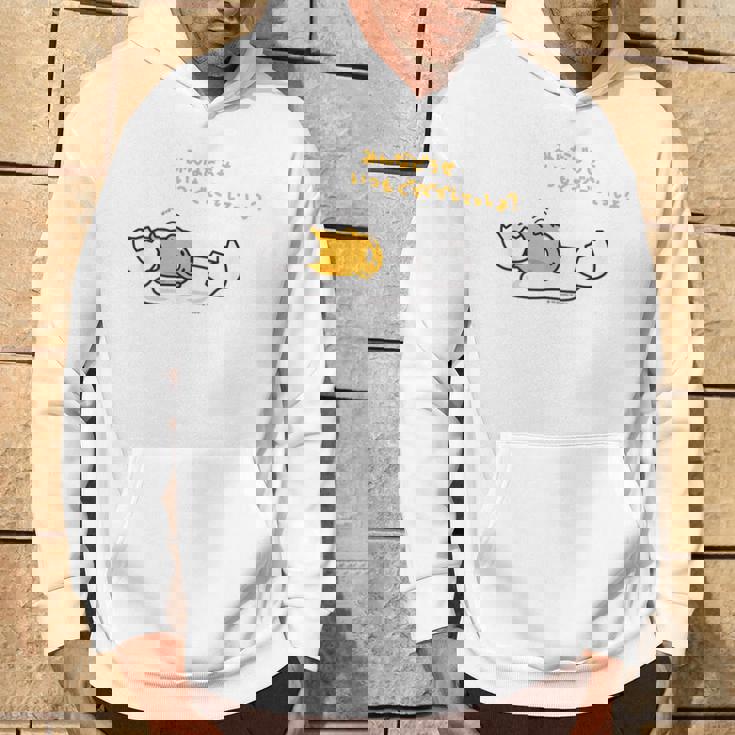 ぐでたま みんなどうせいつもぐでぐでしてっしょ？ ライトカラー パーカー ライフスタイル