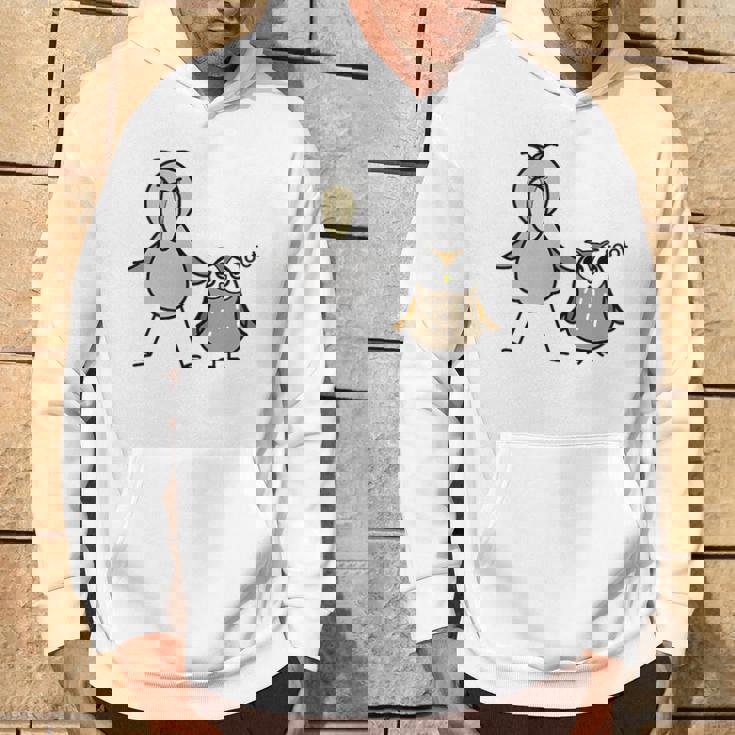 みんな大好きハシビロコウ 動かない鳥 はしび郎クラブtシャツ ハシビ郎とフクロウ Zoo ハシビロコウ フクロウ 鳥 パーカー ライフスタイル