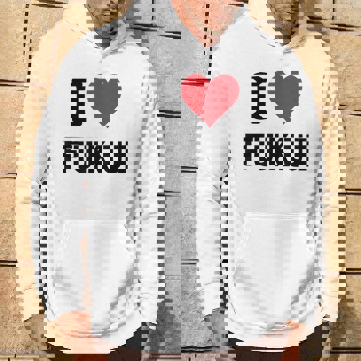 アイハート 福井 日本 愛 日本土産 パーカー ライフスタイル